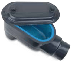 T & B Ocal Conduit Bodies & Covers-PVC Coated, Mark 9